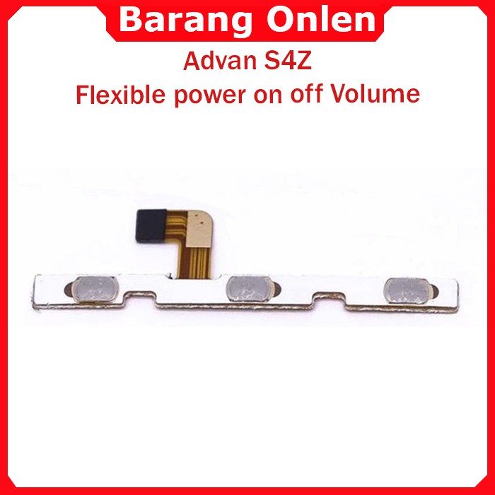 Advan S4Z flexible switch tombol power on off volume