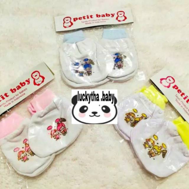 PETIT baby 1 set_Sarung tangan kaki bayi / STK BAYI / SARUNG TANGAN BAYI MURAH / STK  MURAH