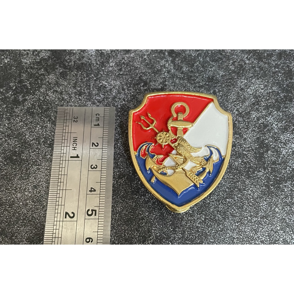 Emblem TNI AL Trisula - Emblem Baret TNI AL