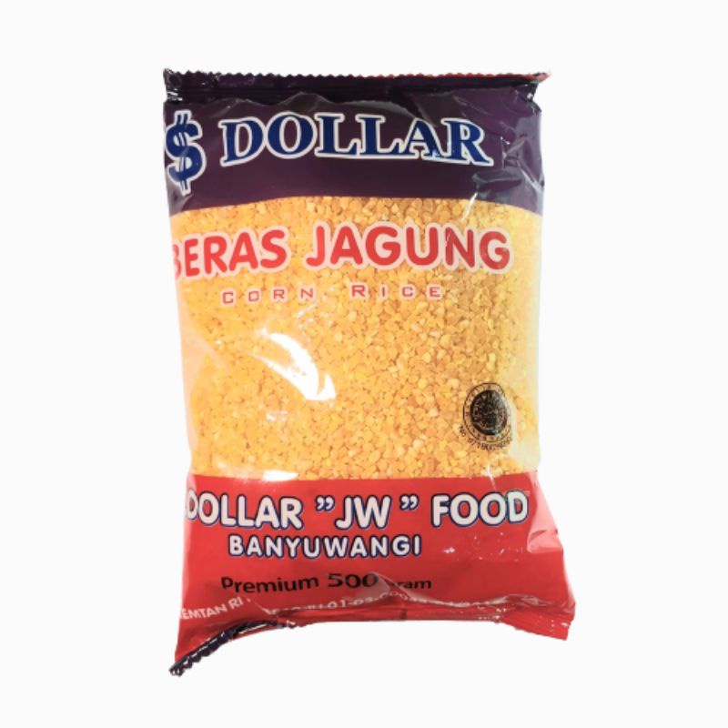 

Beras Jagung Dollar 500 gr