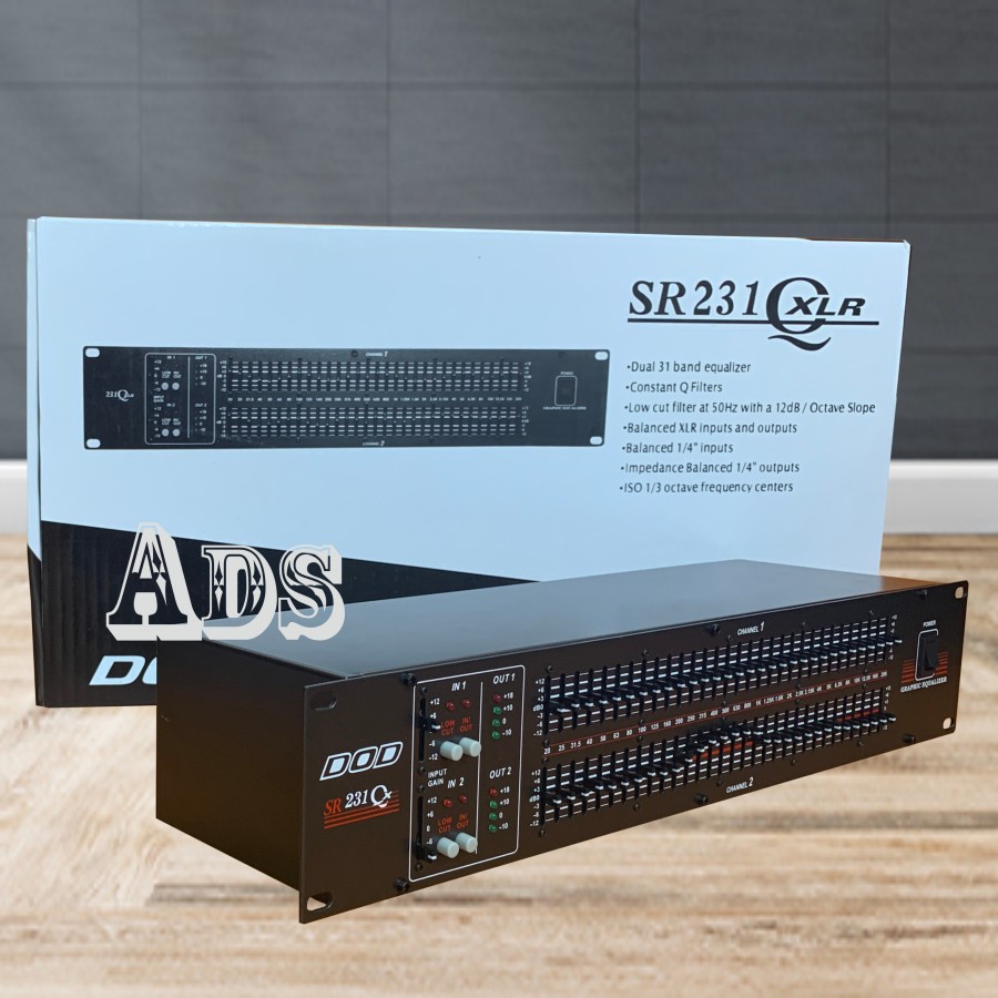 Equalizer 231 DOD 231 Dod SR231 QX