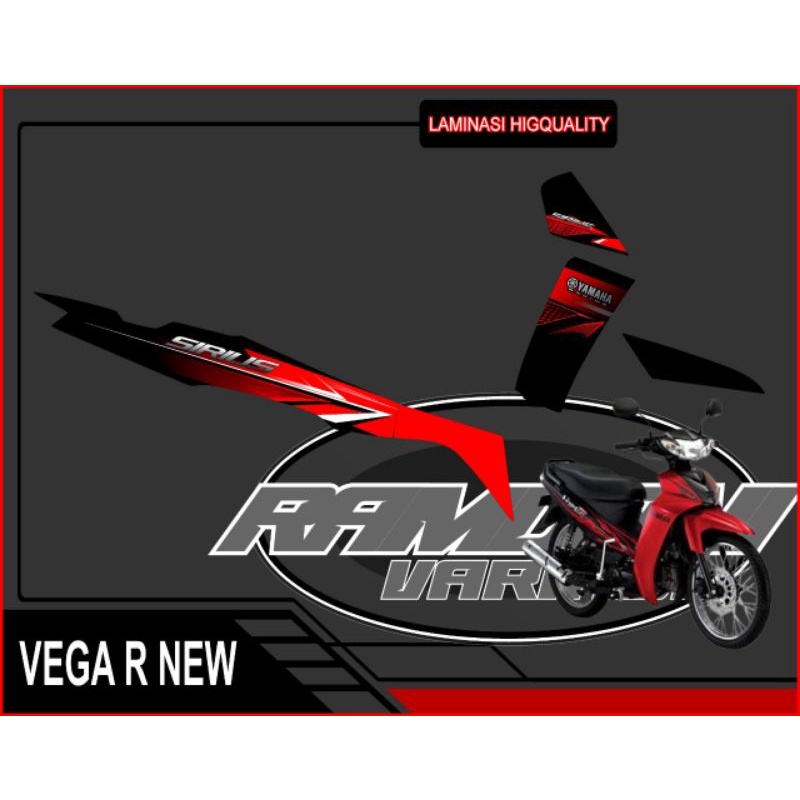 COD Stripping variasi Vega R new / stiker variasi Vega R new