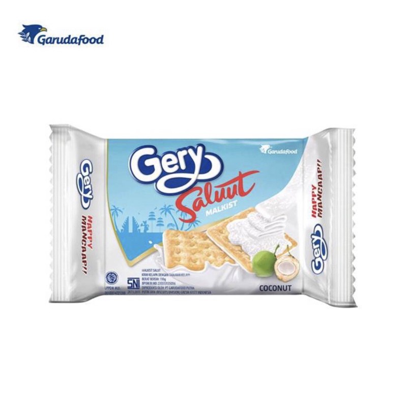 

Gery Saluut Malkist Kelapa Family Pack 105 gr