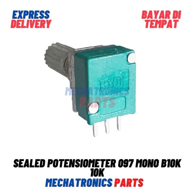 [5780] Sealed Potentiometer Potensiometer 097 potensio Mono B10K 10K