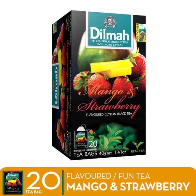 

(BISA COD) Dilmah Fun Tea Mango & Strawberry EKSLUSIF Kode 1284