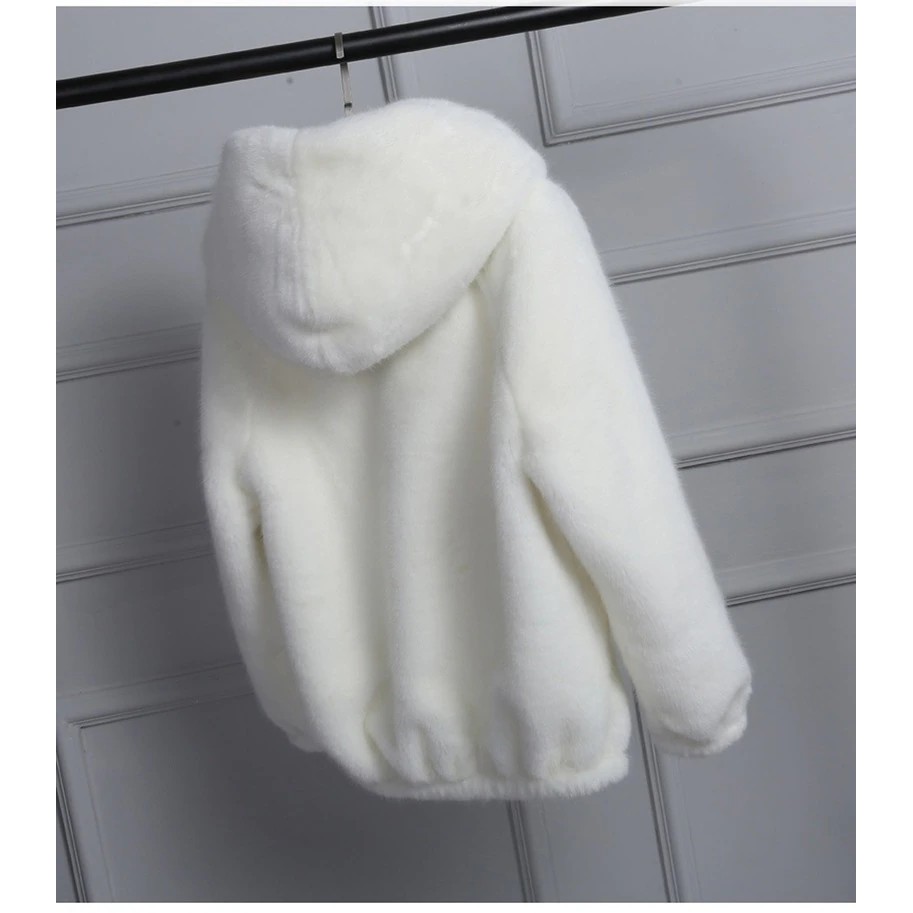 furry hoodie jacket