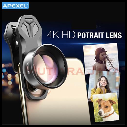 Apexel 85Mm Professional Hd Portrait Lens Smartphone Mobile Phone Hp