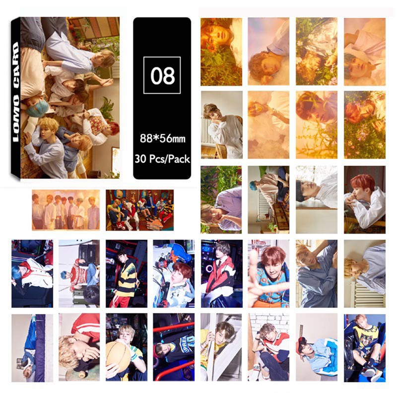 [Bayar Di Tempat]30Pcs Album Koleksi Foto BTS Bangtan Boys Love Yourself