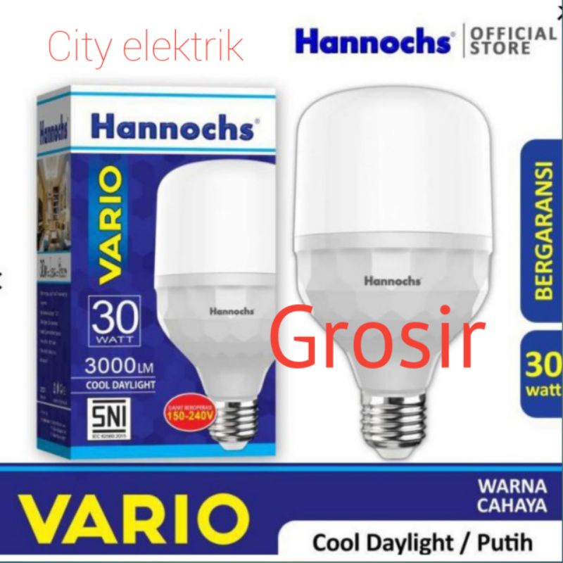 Hannochs Lampu Bohlam LED Vario 30 Watt / Hannochs Led Vario 30W