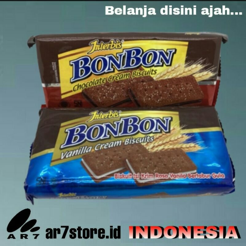 

BONBON interbis Biskuit 210gr Chocolate/Vanilla