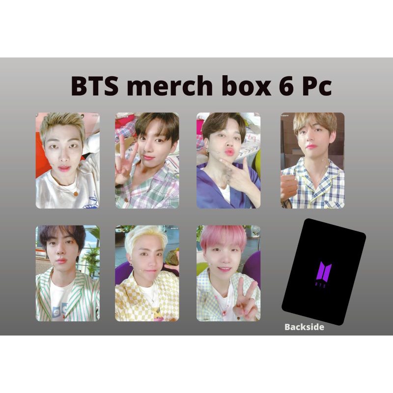 BTS Merch Box #6 Pc / Photocard unofficial