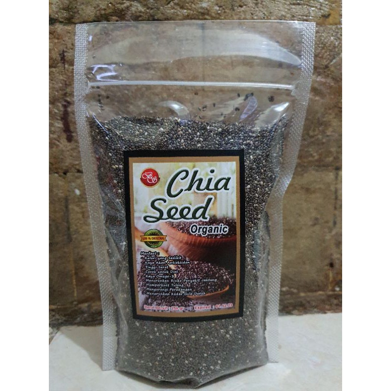 

Organic Chia seed 250gr