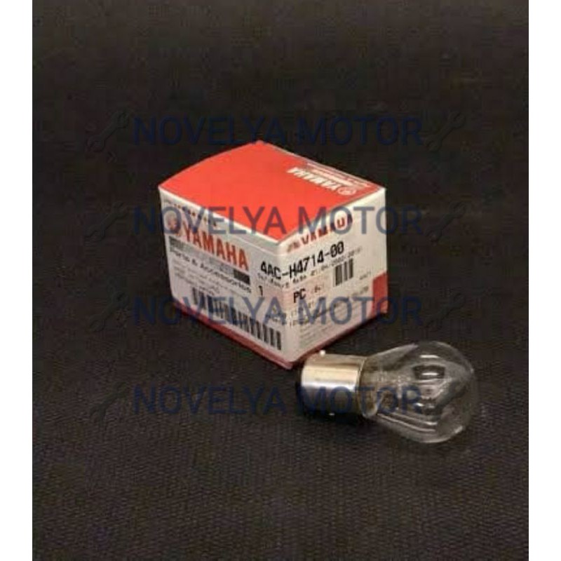 BULB (12V-21/5W) BOHLAM LAMPU STOP YAMAHA AEROX 125 XRIDE 115 125 ORI YAMAHA 4AC-H4714-00