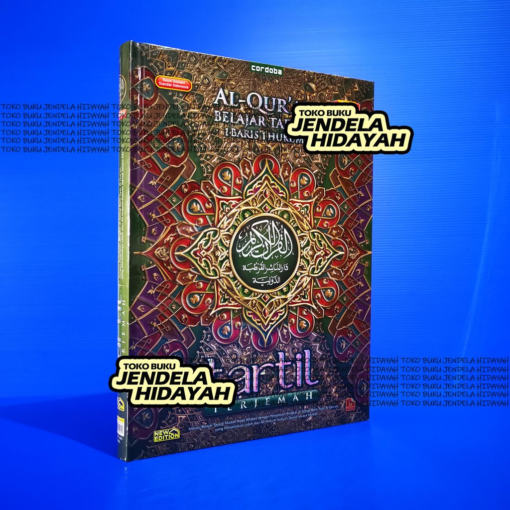 TARTIL HIJAU - Al Quran Tajwid Mudah Tartil A4 Terjemah Cordoba