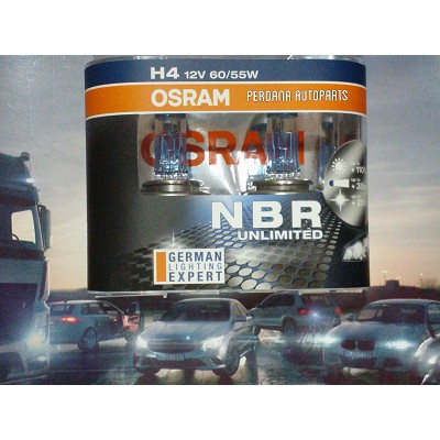 OSRAM H4 NBR 12v 55 60w