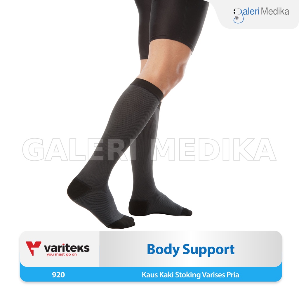 Stocking Varises Pria Variteks 920 Kompresi Menengah 20-30mmHg Kelas 2 / Medium Compression CCL 2 - Stoking Varises