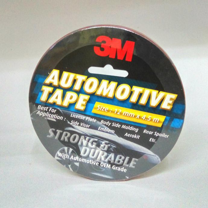 3M Automotive Double Tape - Double Tape Mobil , Ukuran 12 mm x 4.5 M