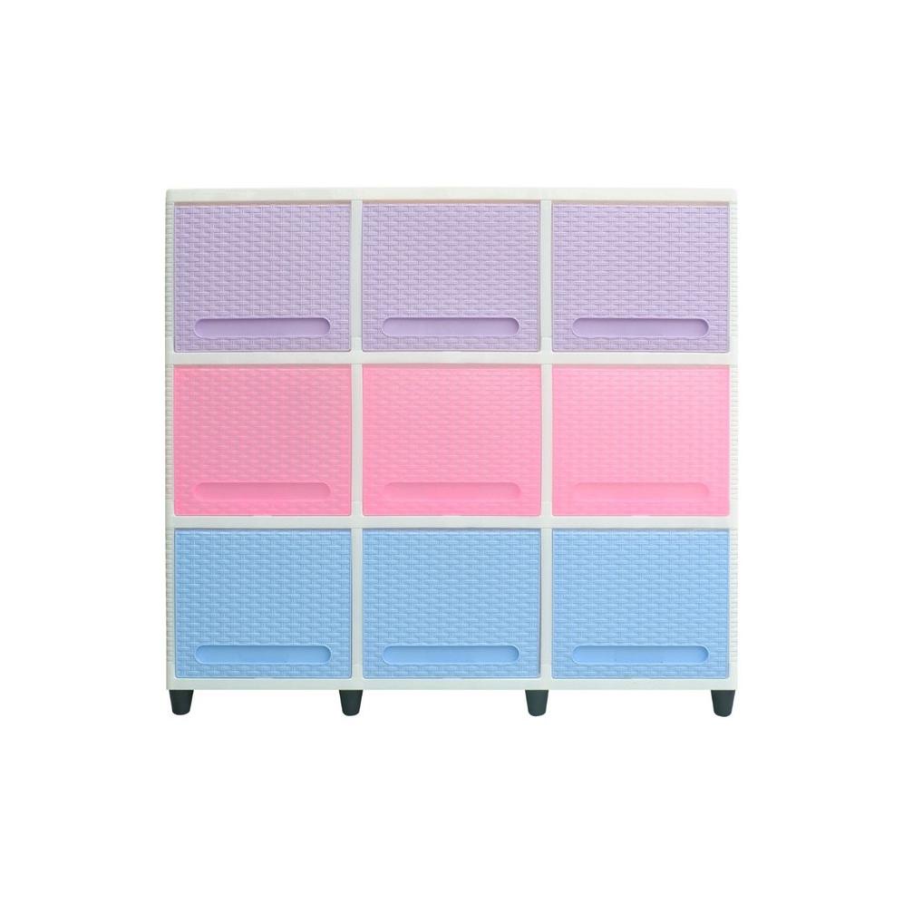 Club Lemari Plastik Triple Flip 3 Susun Meja Tv Rotan Buffet Tv Warna Warni 9 Kotak ::..