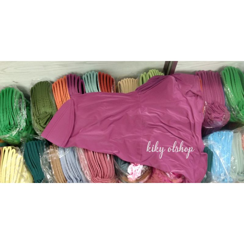 BERGO SNADA KCB / JILBAB SPORTY / HIJAB INSTANT PART 2-Fusia