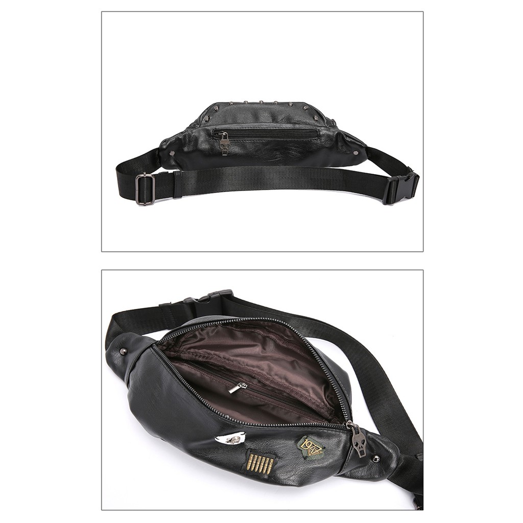 Waist Bag Tas Bahu Tas Selempang Pria (BULLET)