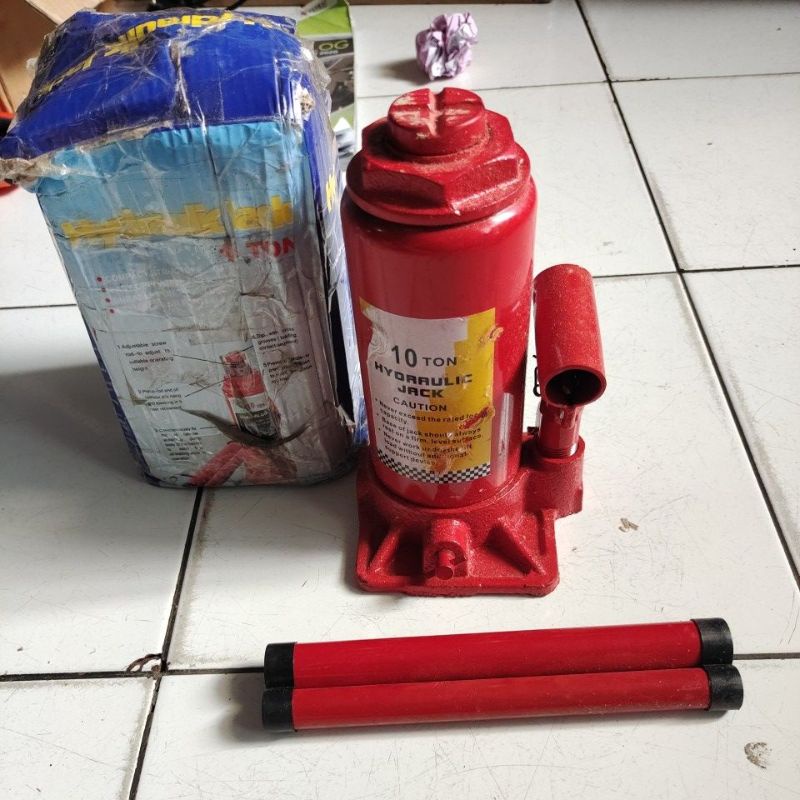 dongkrak botol 10 ton / hydraulic bottle Jack 10 ton