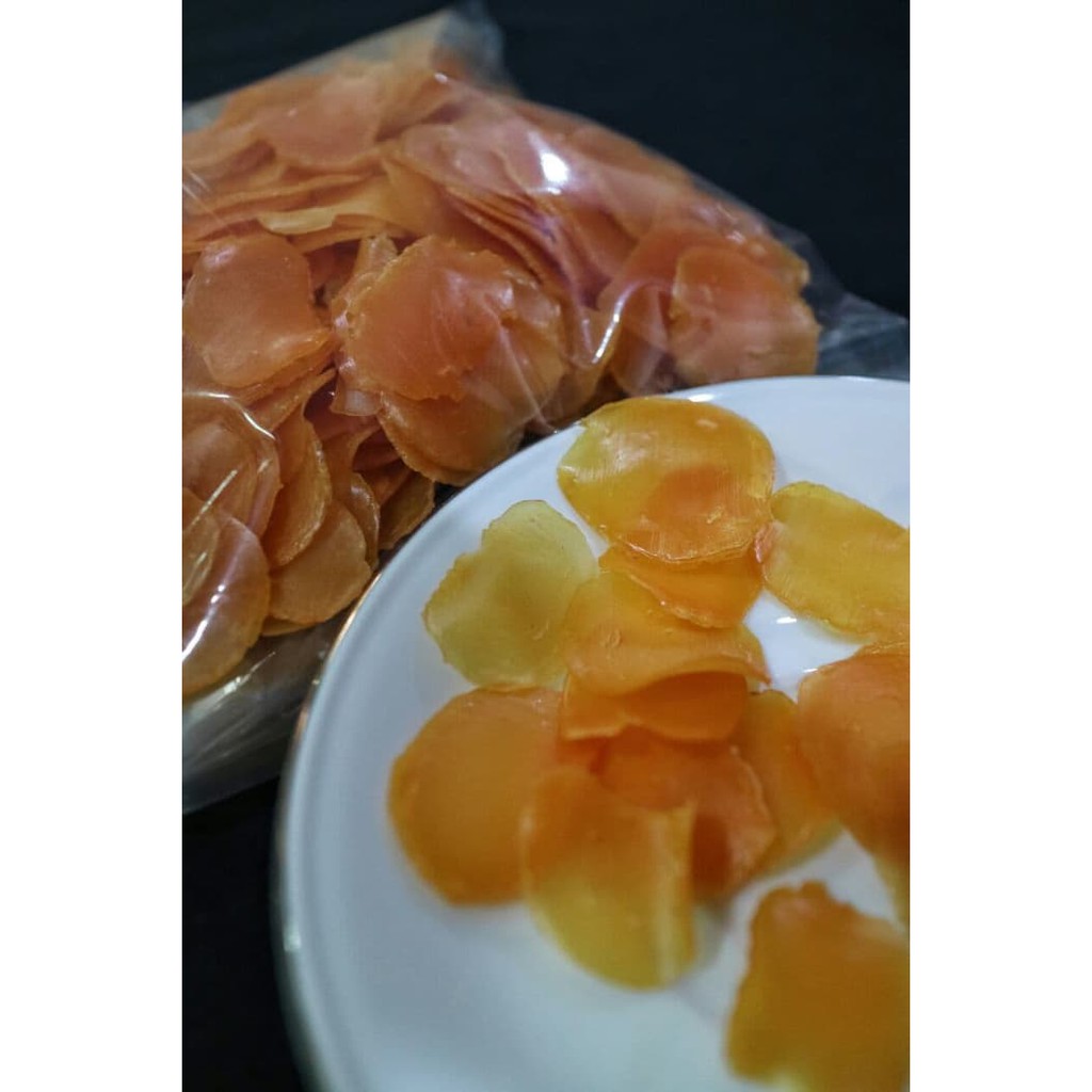 

kerupuk bawang mentah gurih