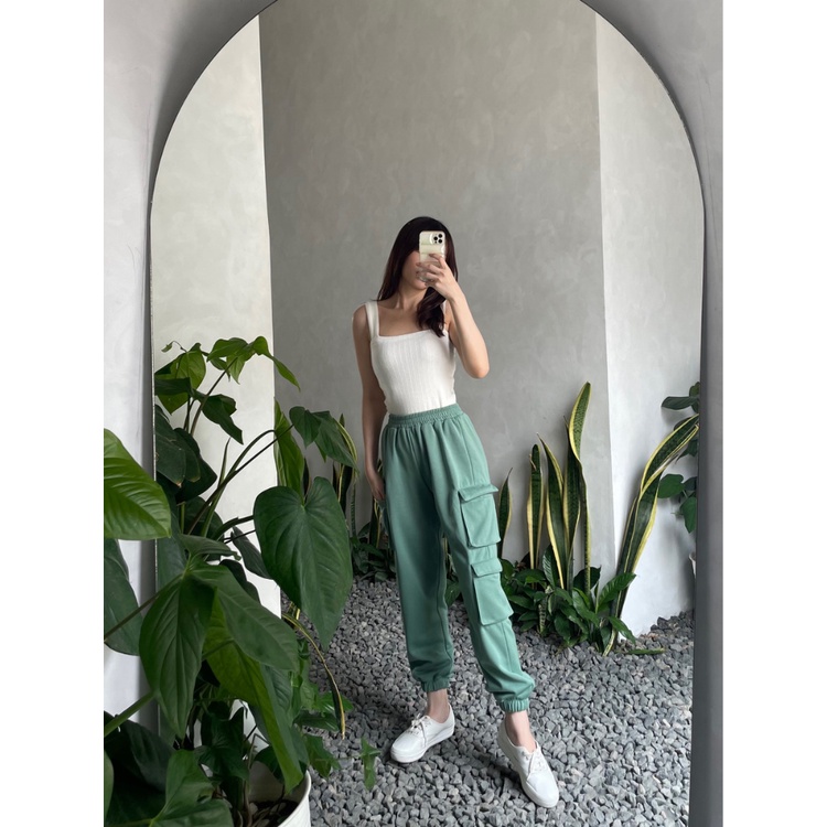 Kadaka B-0130 Jogger Pants Cargo Fleece Premium