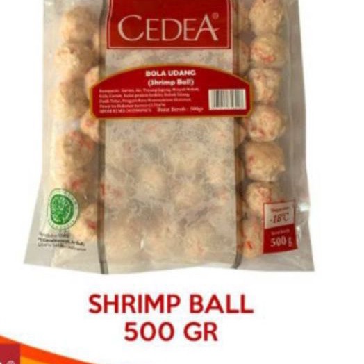 

CEDEA BOLA UDANG/BASO UDANG 500GR