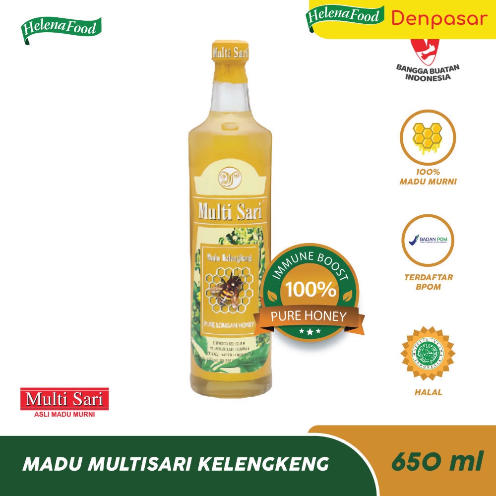 

Multisari Kelengkeng 650 ml Madu Murni Asli