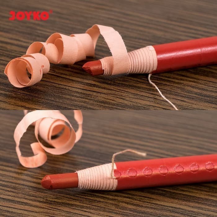 

Pensil Kaca / Pencil Glass Joyko PG-100 Merah / 1 BOX 12 PCS