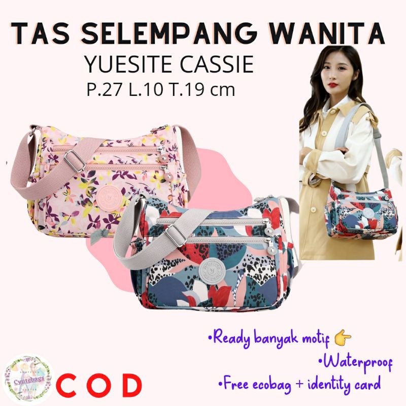 Tas selempang wanita yuesite cassie crossbody