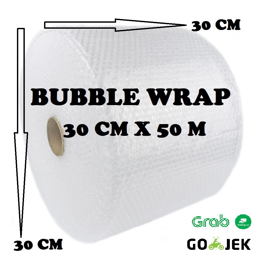 

Bubble Wrap BENING 30 Cm x 50 Meter - Kualitas Tebal