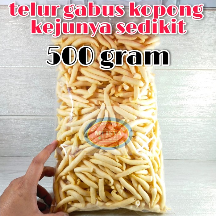 

NEW TELUR GABUS KEJU BIASA KEJUNYA SEDIKIT BERAT BERSIH 500 GRAM