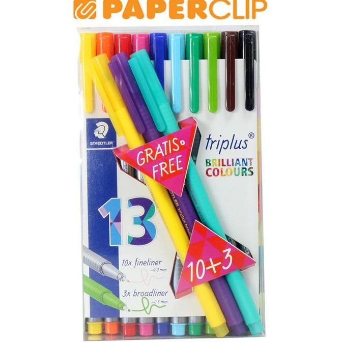 

BALLPOINT STAEDLER TRIPLUS 334 TB13 13C ---READY---
