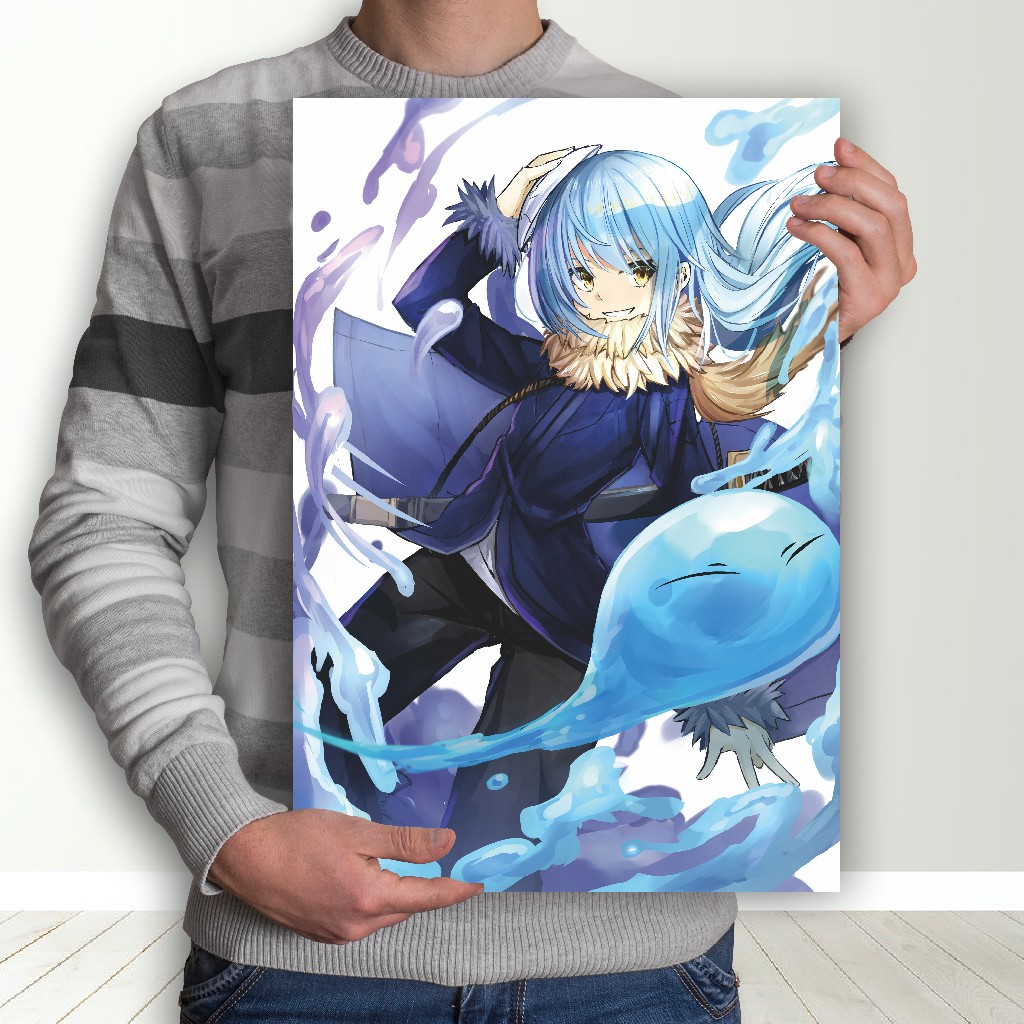 Poster Tensei Shitara Slime Datta Ken Tensura Size A3+ Anime Rimuru Shion Milim Benimaru Shuna-3 Rimuru