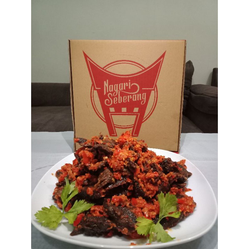

Dendeng Balado (Dendeng Basah) 1 kg