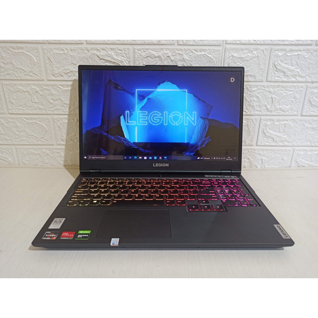 Lenovo Legion 5 MASIH GARANSI Ryzen 7 4800H Nvidia GTX1650Ti SSD 512GBS Laptop Gaming Second Bekas GTX 1650Ti Murah