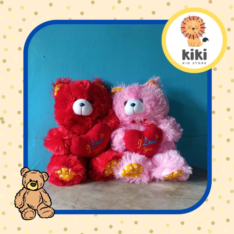 Boneka beruang ukuran sedang / Teddy bear murah