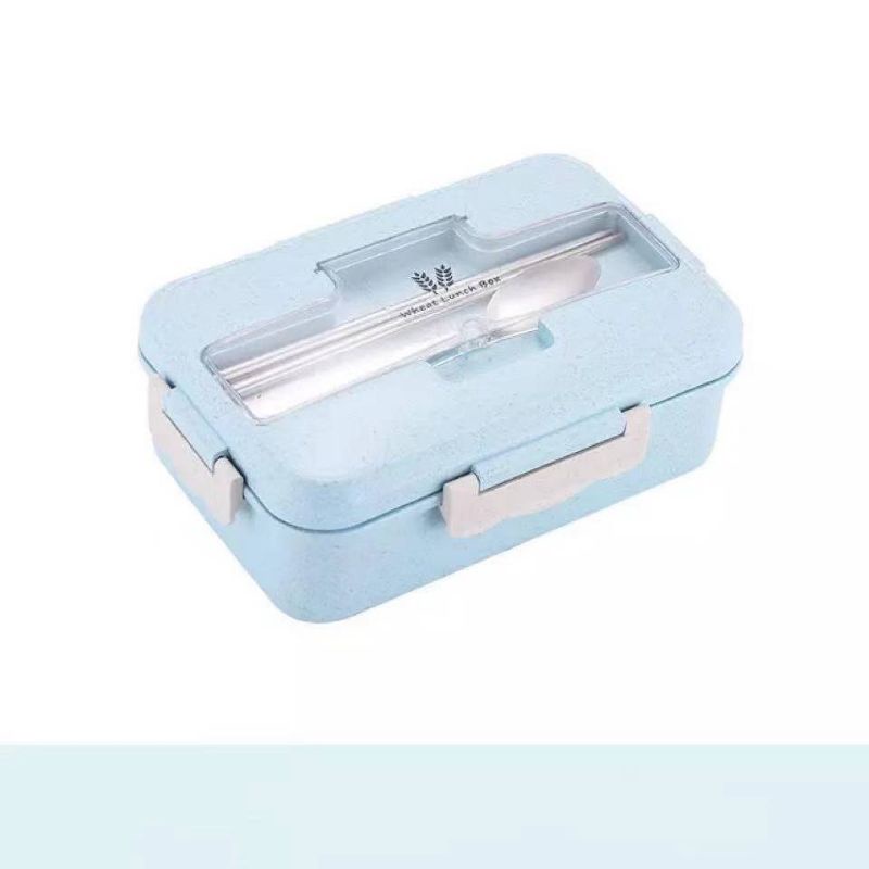Lunch box jerami 2 sekat