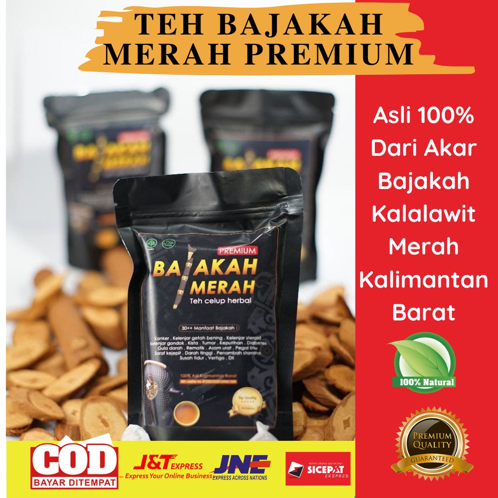 

TEH AKAR BAJAKAH KALALAWIT MERAH PREMIUM ASLI KALIMANTAN BARAT