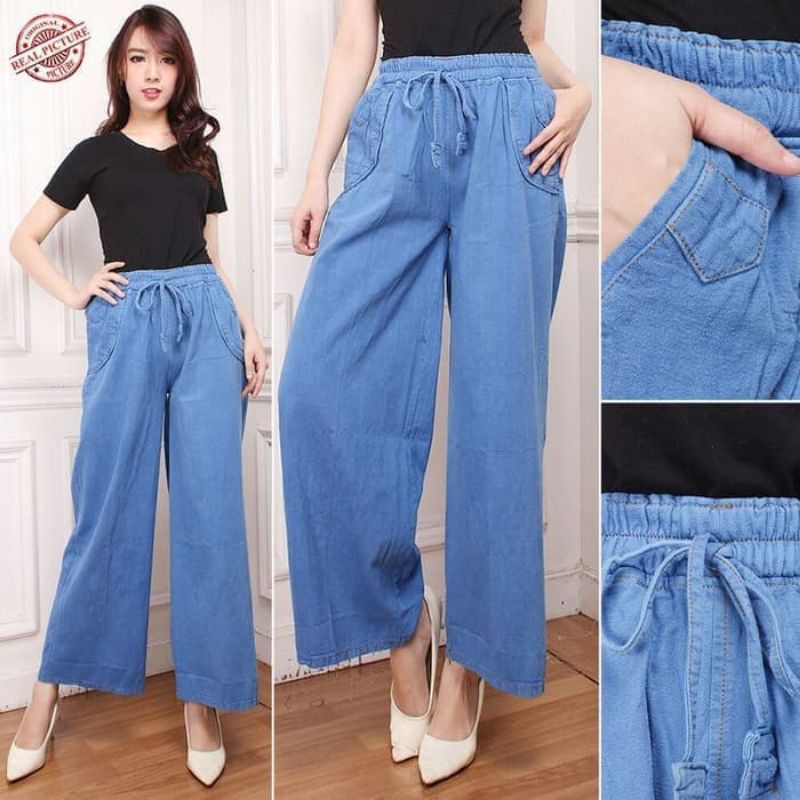 KULOT JEANS / CELANA KULOT JEANS / CELANA JEANS KULOT / JEANS KULOT / CELANA JEANS WANITA