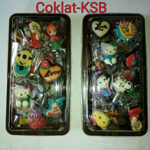 

Coklat lolipop karakter isi 30 pcs