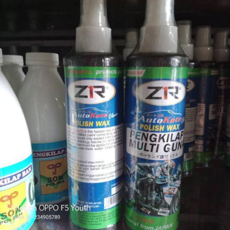 Pengkilap multi guna silikon zr 200ml