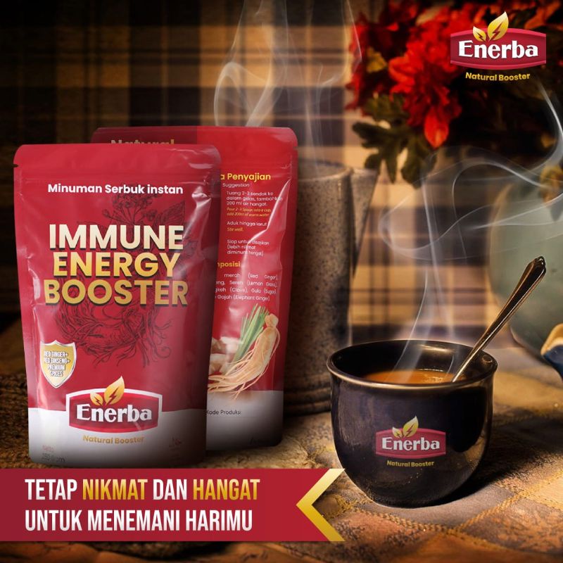 

Enerba Immune Energy Booster| Minuman Serbuk Instan