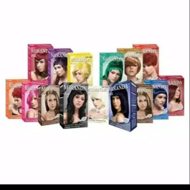 Miranda semir rambut warna