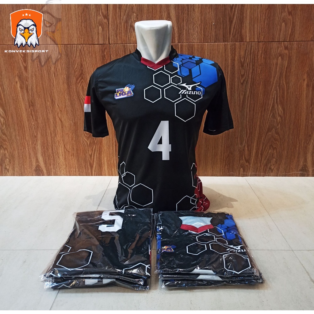 baju volly kaos olahraga jersey bola voli fullprinting team isi 6,8,12