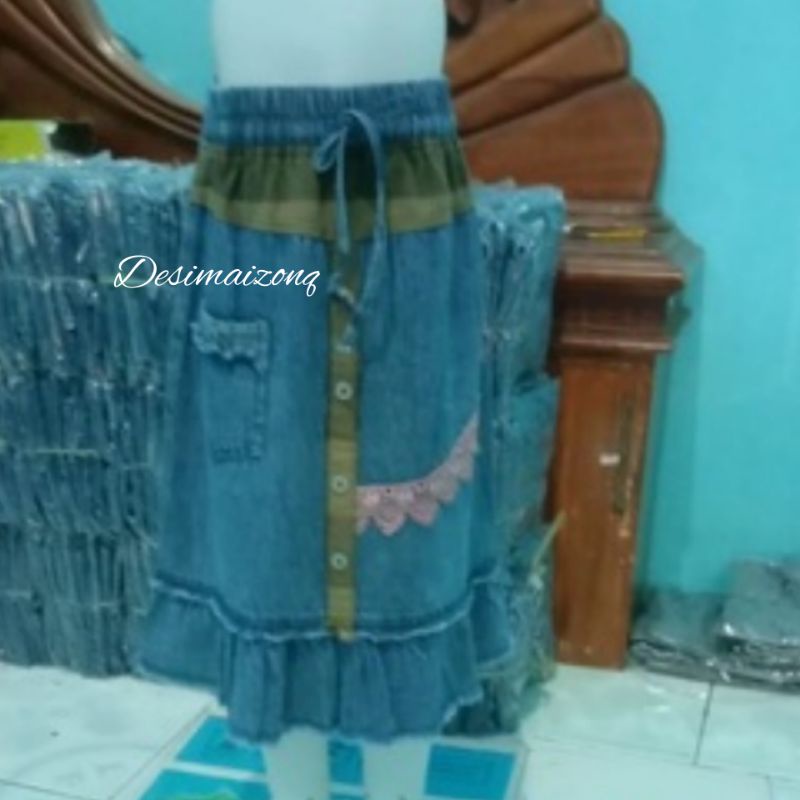 ROK JINS ANAK FARIASI RENDA,BAWAH ROK RAWIS,ESTIMASI USIA:3-6 TAHUN
