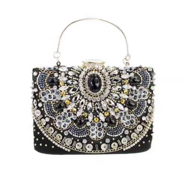 Tas clutch/Tas hand made premium/Tas party wanita/Tas bohemian