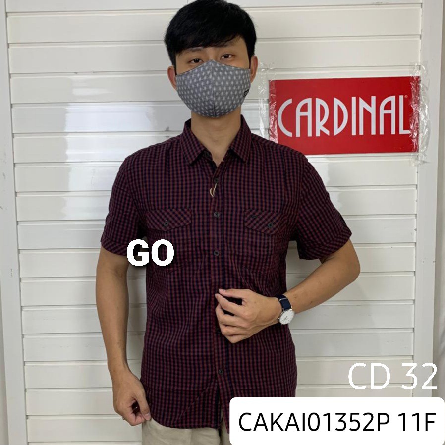 BB CARDINAL KEMEJA CASUAL Hem Pria Baju Cowok Pakaian Pria Lengan Pendek KEREN!!