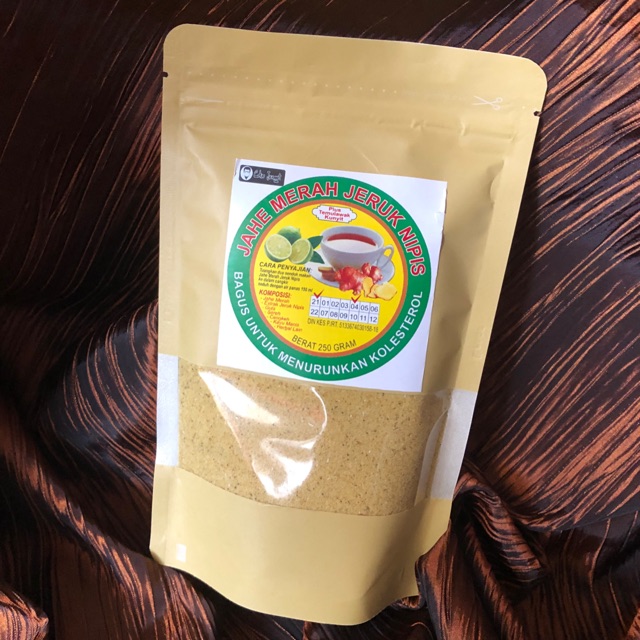 

Jahe Merah Jeruk Nipis